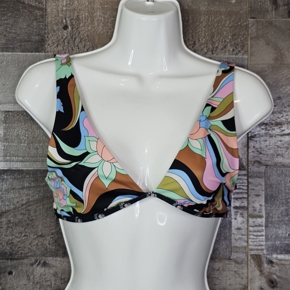 Billabong Dont Trip Ava Reversible Triangle Bikini Top - Picture 3 of 9